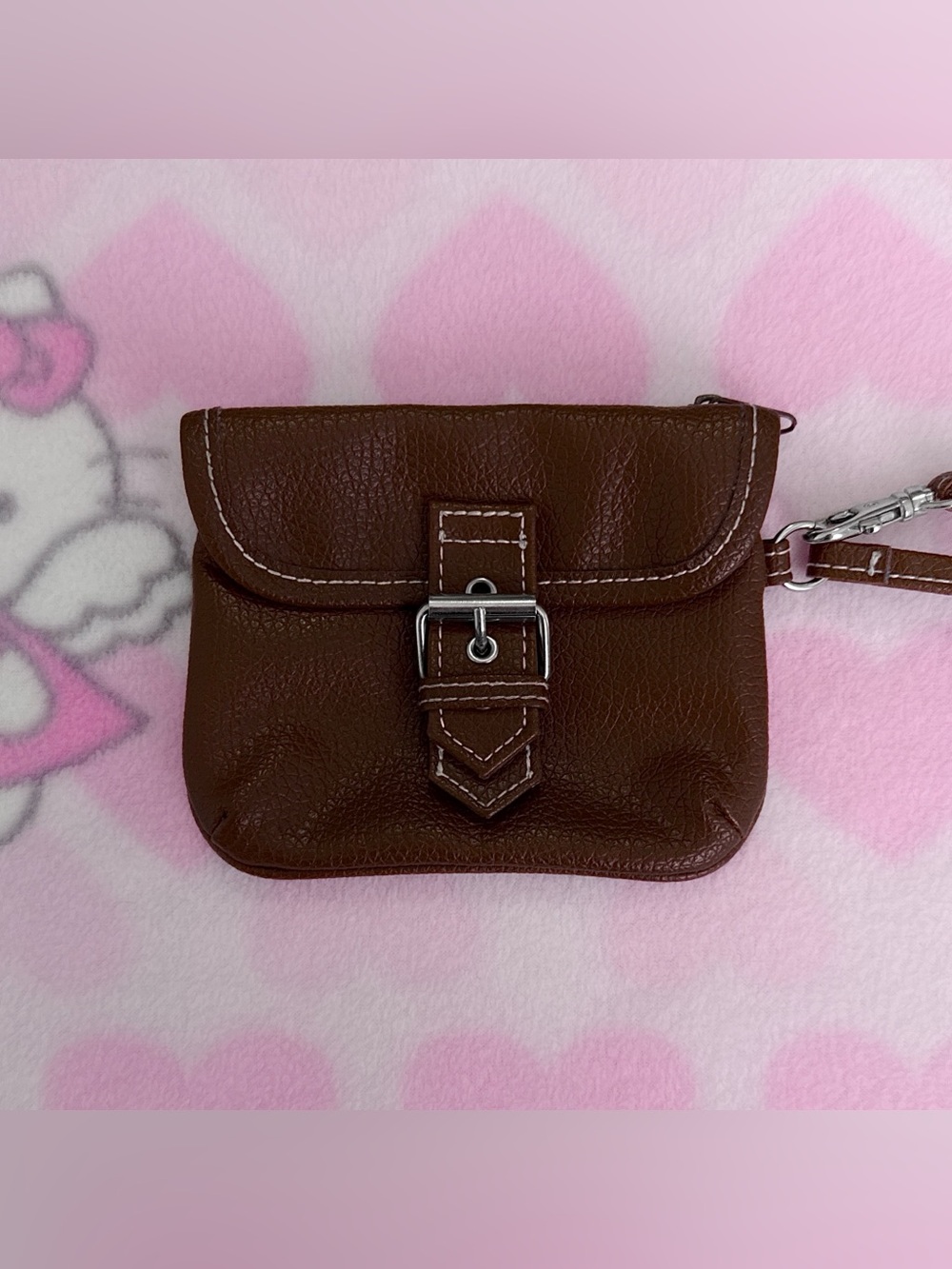 Hello Kitty Patchwork Wristlet - Picture 2 of 3